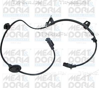 Датчик ABS Meat & Doria задний правый для Mitsubishi Outlander XL 2006-2012. Артикул 90906E