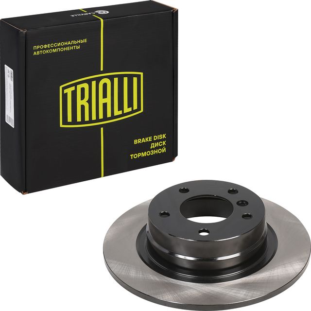 Тормозной диск Trialli задний для BMW 1 I (E81/E82/E87/E88) 2004-2012. Артикул DF 190335