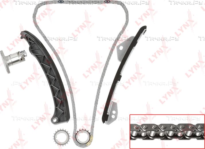 Цепь ГРМ LYNXauto для Toyota Avensis III 2008-2018. Артикул TK-0191