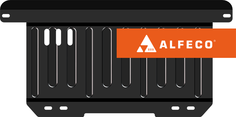 Защита Alfeco для картера и КПП Chevrolet Spark I 2005-2009. Артикул ALF.03.10