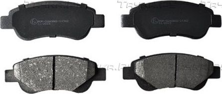 Тормозные колодки ASAM передние для Citroen C1 I 2005-2014. Артикул 71785