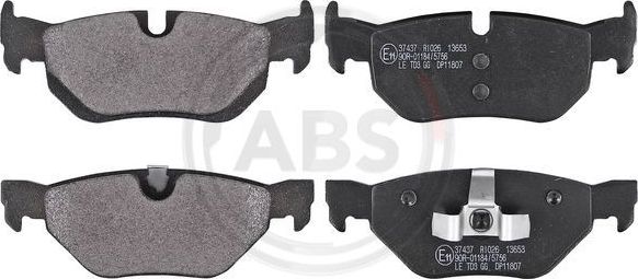 Тормозные колодки ABS. Артикул 37437