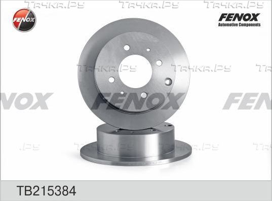 Тормозной диск Fenox задний для Hyundai Matrix I 2001-2010. Артикул TB215384