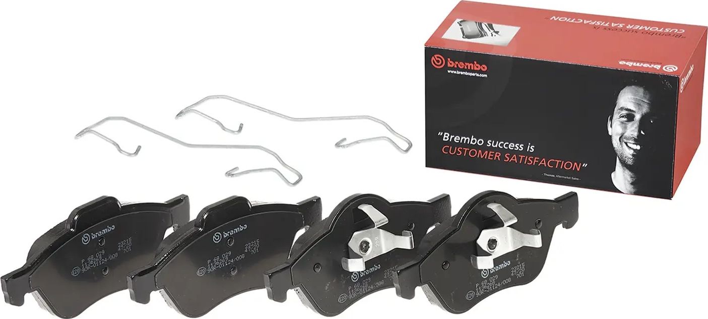 Тормозные колодки Brembo PRIME LINE. Артикул P 68 029