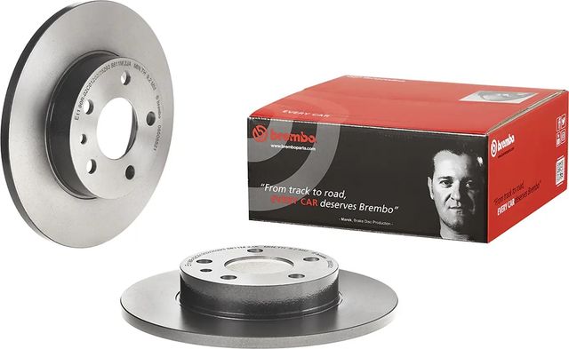 Тормозной диск Brembo PRIME LINE - UV Coated задний для Alfa Romeo Spider II 1994-2005. Артикул 08.5085.21