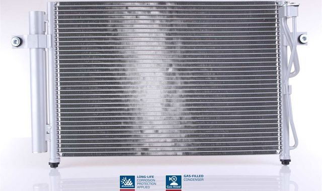 Радиатор кондиционера (конденсатор) Nissens (алюминий). Артикул 94815