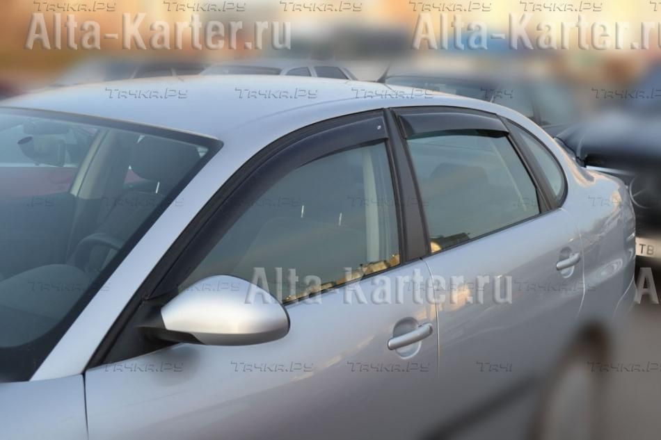 Дефлекторы Cobra Tuning для окон Seat Cordoba III 2003-2008. Артикул S10503