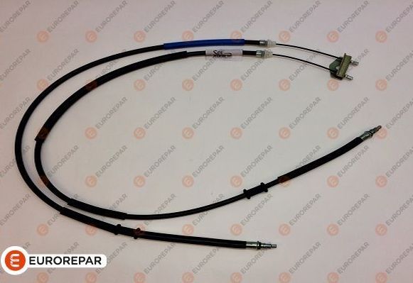 Трос ручника (тросик ручного тормоза) Eurorepar. Артикул 1637154980