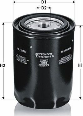 Масляный фильтр  Tecneco Filters. Артикул OL930/26