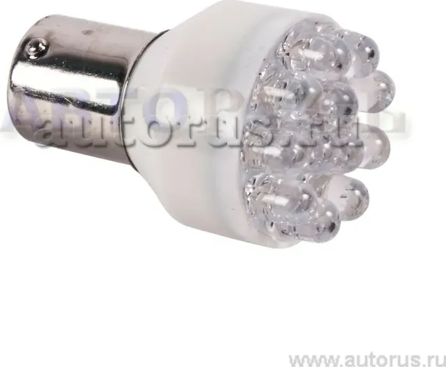 Лампа светодиодная 12V P21W 25W BA15s Маяк 1 шт. картон 12T25-W12LED Маяк. Артикул 12T25-W12LED