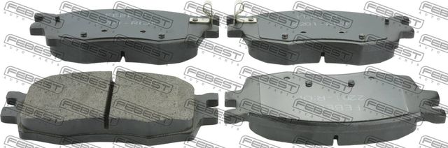 Тормозные колодки Febest. Артикул 2201-RIOF