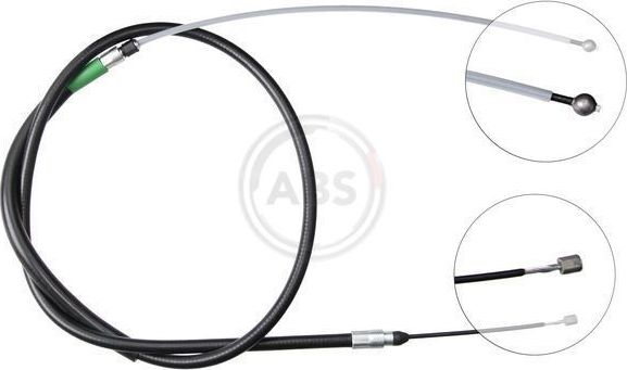 Трос ручника (тросик ручного тормоза) ABS задний левый для BMW 5 V (E60/E61) 2001-2010. Артикул K19927