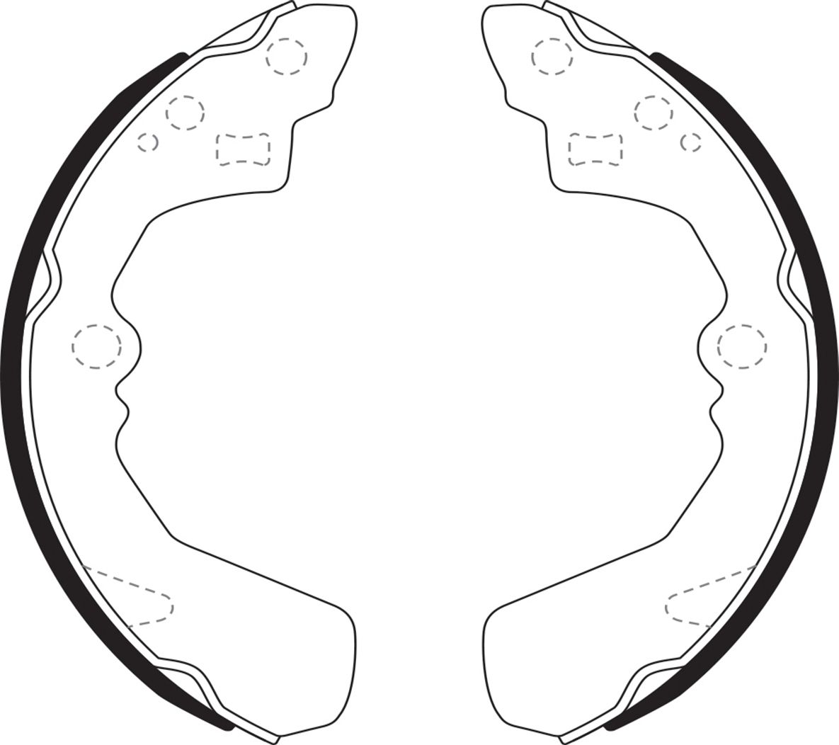 Тормозные колодки NiBK. Артикул FN0032