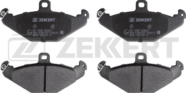 Тормозные колодки Zekkert задние для Chrysler Viper 1992-1998. Артикул BS-1058