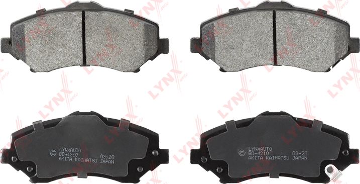 Тормозные колодки LYNXauto. Артикул BD-4210