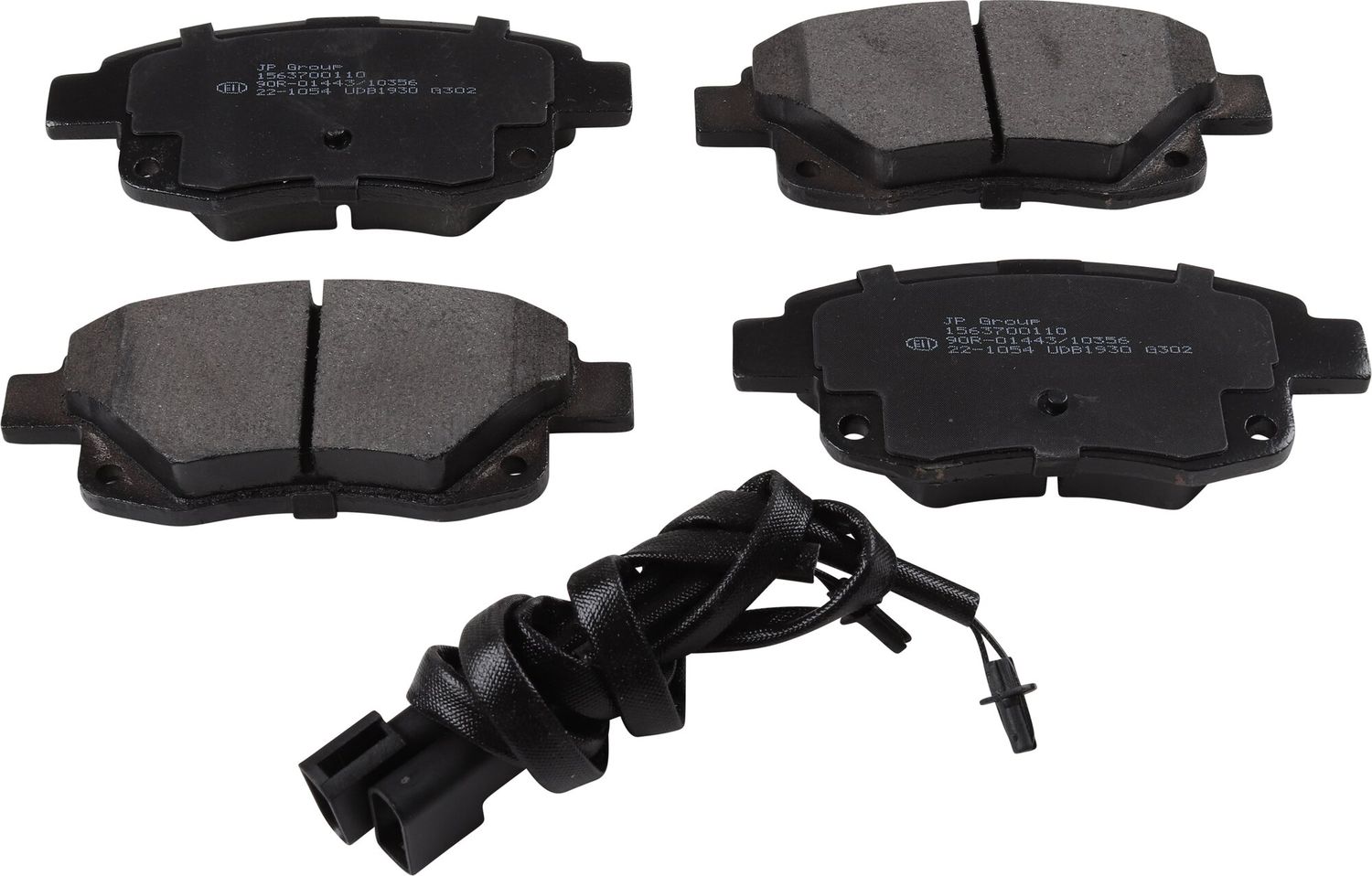 Тормозные колодки JP Group. Артикул 1563700110