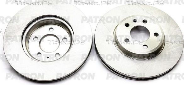 Тормозной диск Patron передний для Audi A4 allroad IV (B8) 2009-2016. Артикул PBD4866