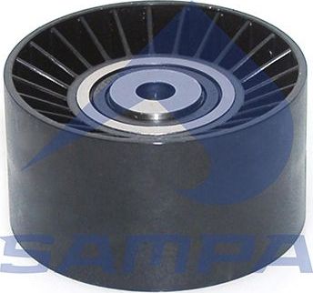 Натяжной ролик (натяжитель) приводного поликлинового ремня Sampa для Mercedes-Benz Conecto 2001-2026. Артикул 010.085