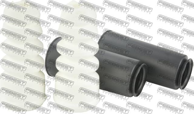 Комплект отбойников и пыльников амортизаторов (стоек) Febest. Артикул VWSHB-B5R-KIT