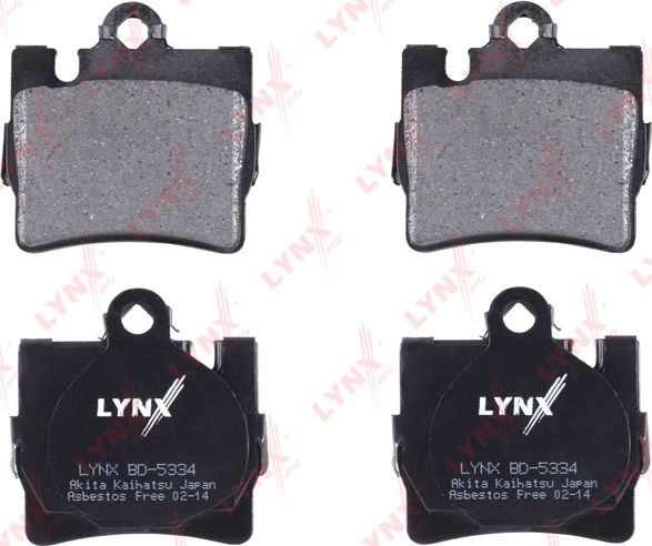 Тормозные колодки LYNXauto. Артикул BD-5334