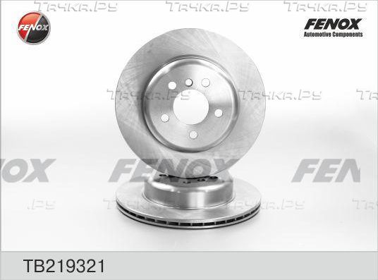 Тормозной диск Fenox. Артикул TB219321