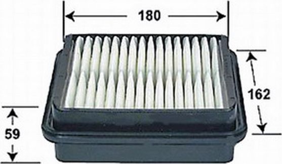 Воздушный фильтр JS Asakashi. Артикул A965J