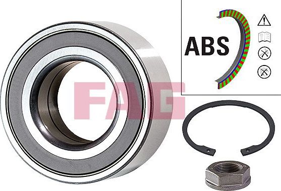 Ступичный подшипник (комплект) Fag. Артикул 713 6307 60