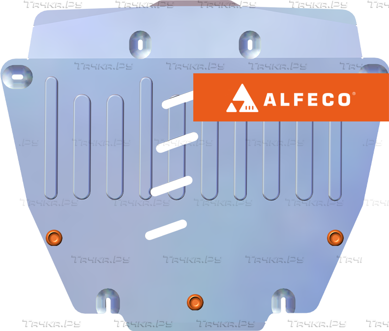 Защита алюминиевая Alfeco (4 мм) для картера и КПП Honda Stepwgn VI 2022-2026. Артикул ALF.09.57 AL4