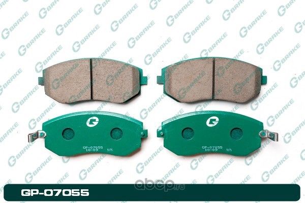 Колодки тормозные (G-Brake). Артикул GP07055