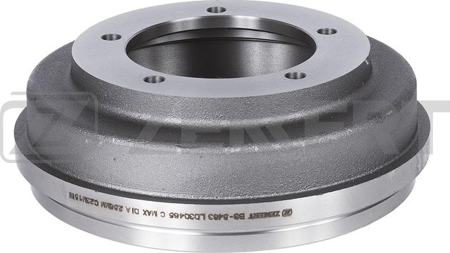 Тормозной барабан Zekkert задний для Ford Transit V 1994-2000. Артикул BS-5463
