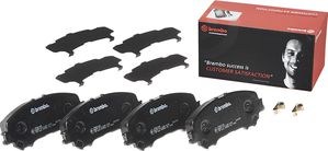 Тормозные колодки Brembo передние для Nissan X-Trail T32 2013-2025. Артикул P 56 100