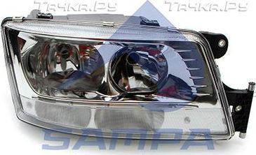 Фара передняя основная Sampa правая для MAN TGS 2007-2026. Артикул 022.348