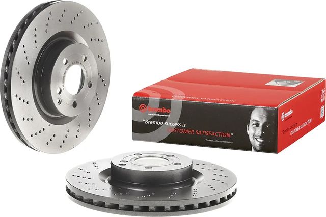 Тормозной диск Brembo PRIME LINE - UV Coated. Артикул 09.B746.61