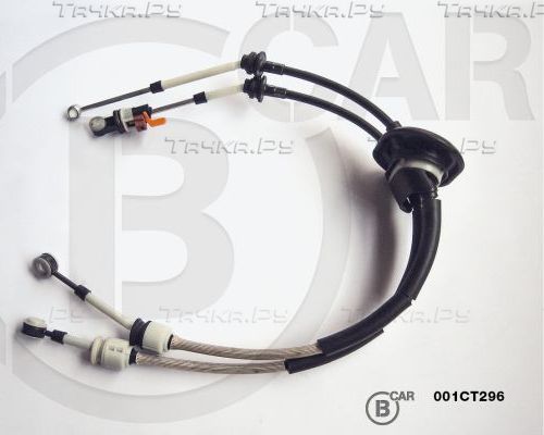 Трос переключения передач КПП B CAR для Peugeot 307 I 2002-2009. Артикул 001CT296