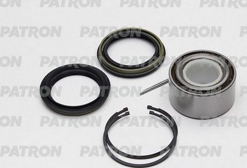 Ступичный подшипник (комплект) Patron передний/задний правый/левый для Nissan Prairie I (M10) 1986-1987. Артикул PBK1365
