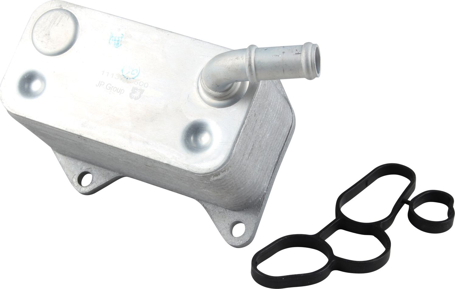 Радиатор масляный (маслоохладитель) для двигателя JP Group (алюминий). Артикул 1113500500