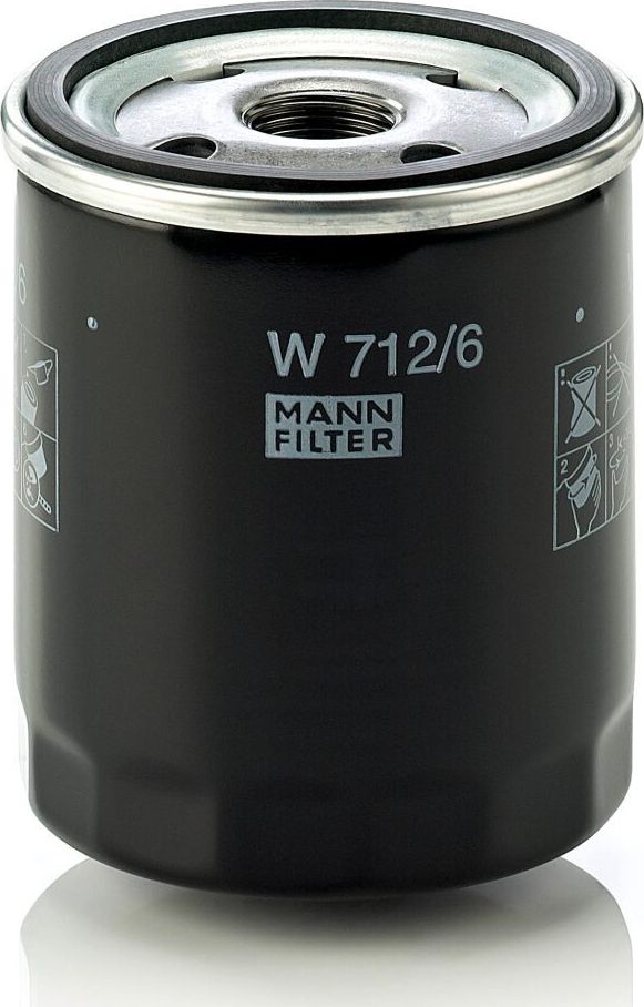Масляный фильтр Mann-Filter. Артикул W 712/6