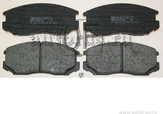 Колодки тормозные дисковые к-т (Quattro Freni). Артикул qf58100