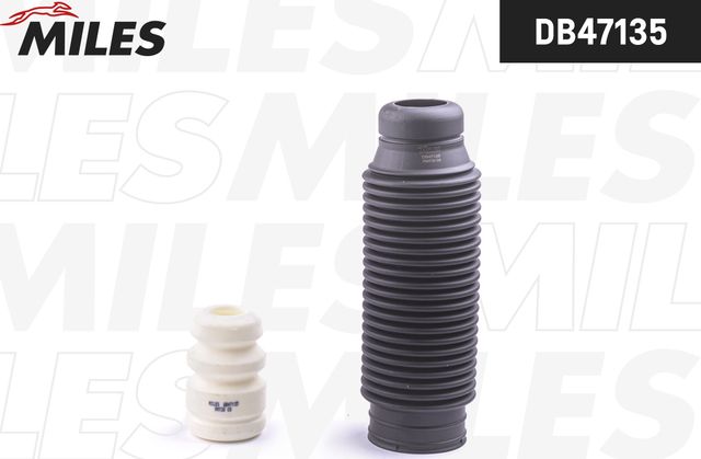 Комплект отбойников и пыльников амортизаторов (стоек) Miles. Артикул DB47135