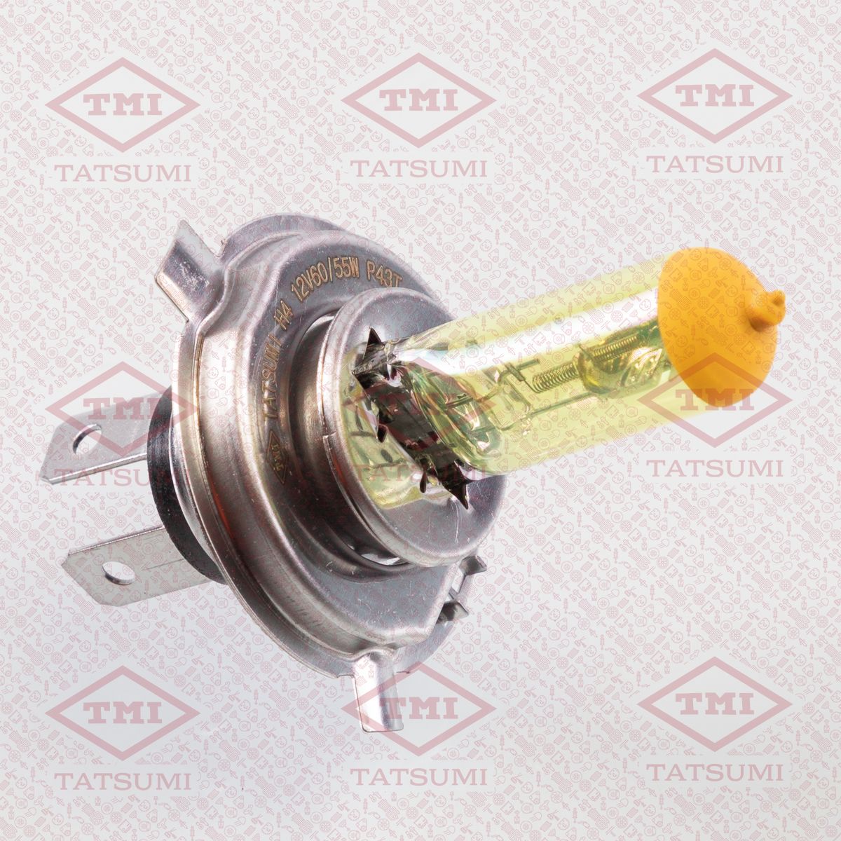 Лампа H4 12V (60/55W) Yellow (Tatsumi). Артикул TFN1011Y