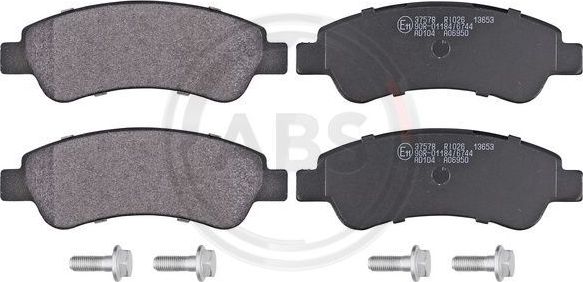 Тормозные колодки ABS. Артикул 37578