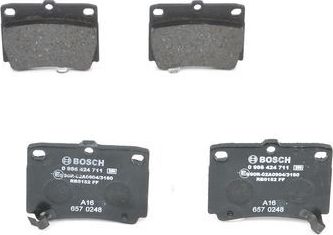 Тормозные колодки Bosch. Артикул 0 986 424 711