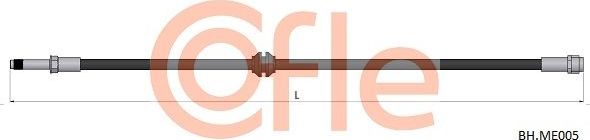 Тормозной шланг Cofle передний правый/левый для Mercedes-Benz Vito II (W639) 2003-2014. Артикул 92.BH.ME005