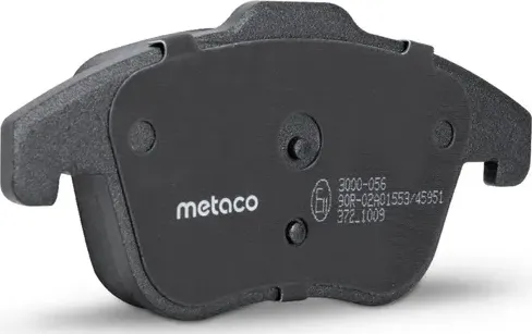 Колодки тормозные VW TIGUAN 07- передн. (Metaco). Артикул 3000056