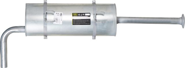 Глушитель Trialli (алюминий / сталь) для ГАЗ ГАЗель 2005-2013. Артикул EMM 0345