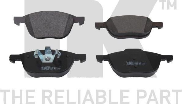 Тормозные колодки NK передние для Ford Tourneo Connect II 2013-2018. Артикул 222561