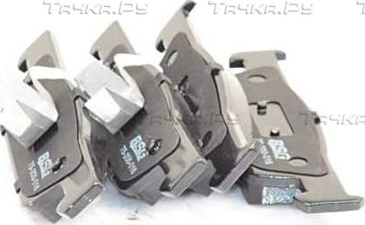 Тормозные колодки BSG (Low-Metallic) передние для Smart Fortwo III (C453, A453) 2014-2026. Артикул BSG 75-200-016