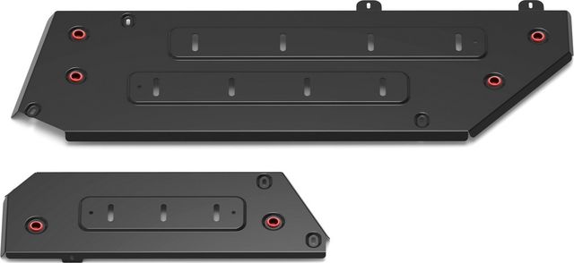 Защита АвтоБРОНЯ для топливного бака Toyota Land Cruiser 300 2021-2026. Артикул 111.09554.1