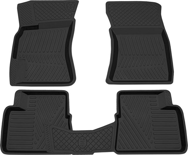 Коврики Rezkon резиновые для салона Subaru Forester III 2008-2013. Артикул 1032005100
