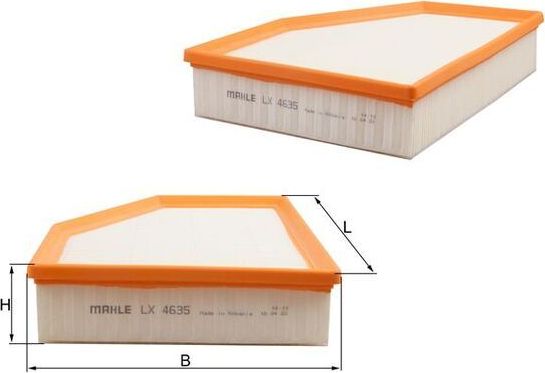 Воздушный фильтр Mahle для BMW 7 VI (G11/G12) 2015-2026. Артикул LX 4635